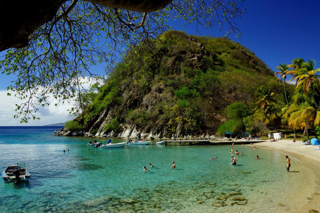 Plage du Pain de Sucre Les Saintes